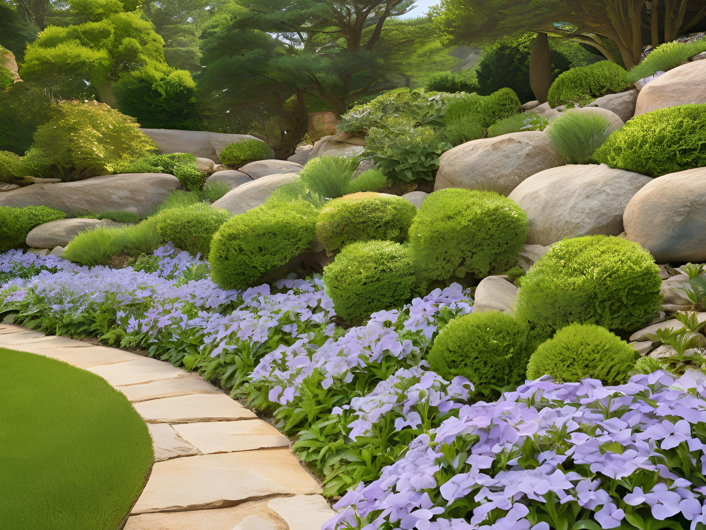 Vinca 'Bowles'