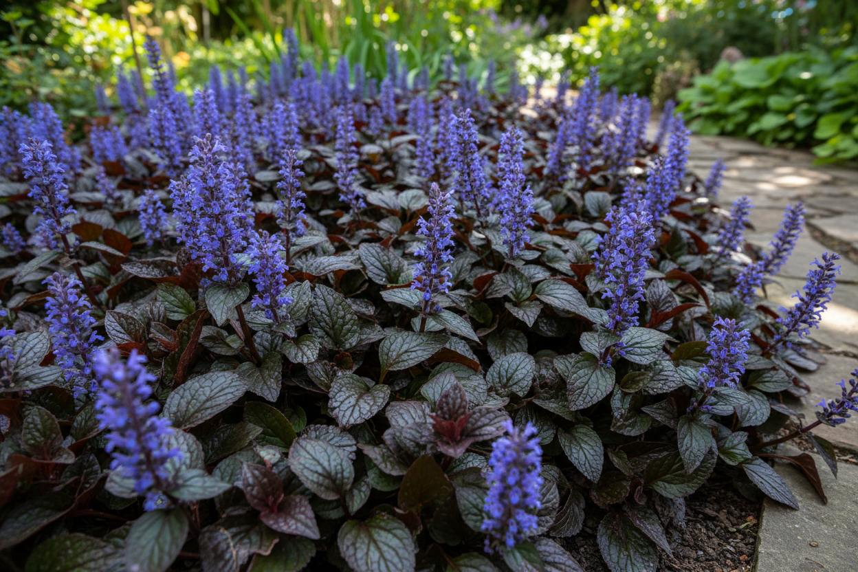 Ajuga 'Catlin's Giant' bugleweed perennial plants